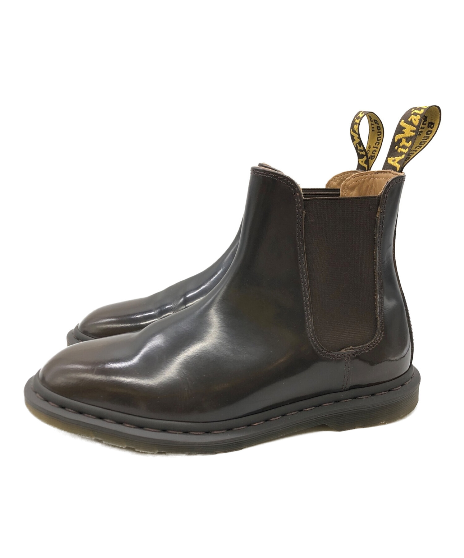 Dr. Martens ブラック サイドゴアブーツ Dr. Martens 2976 QUAD