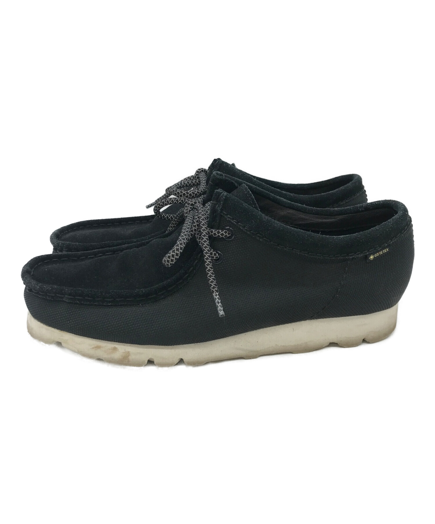 中古・古着通販】CLARKS (クラークス) GTXワラビーブーツ ブラック 