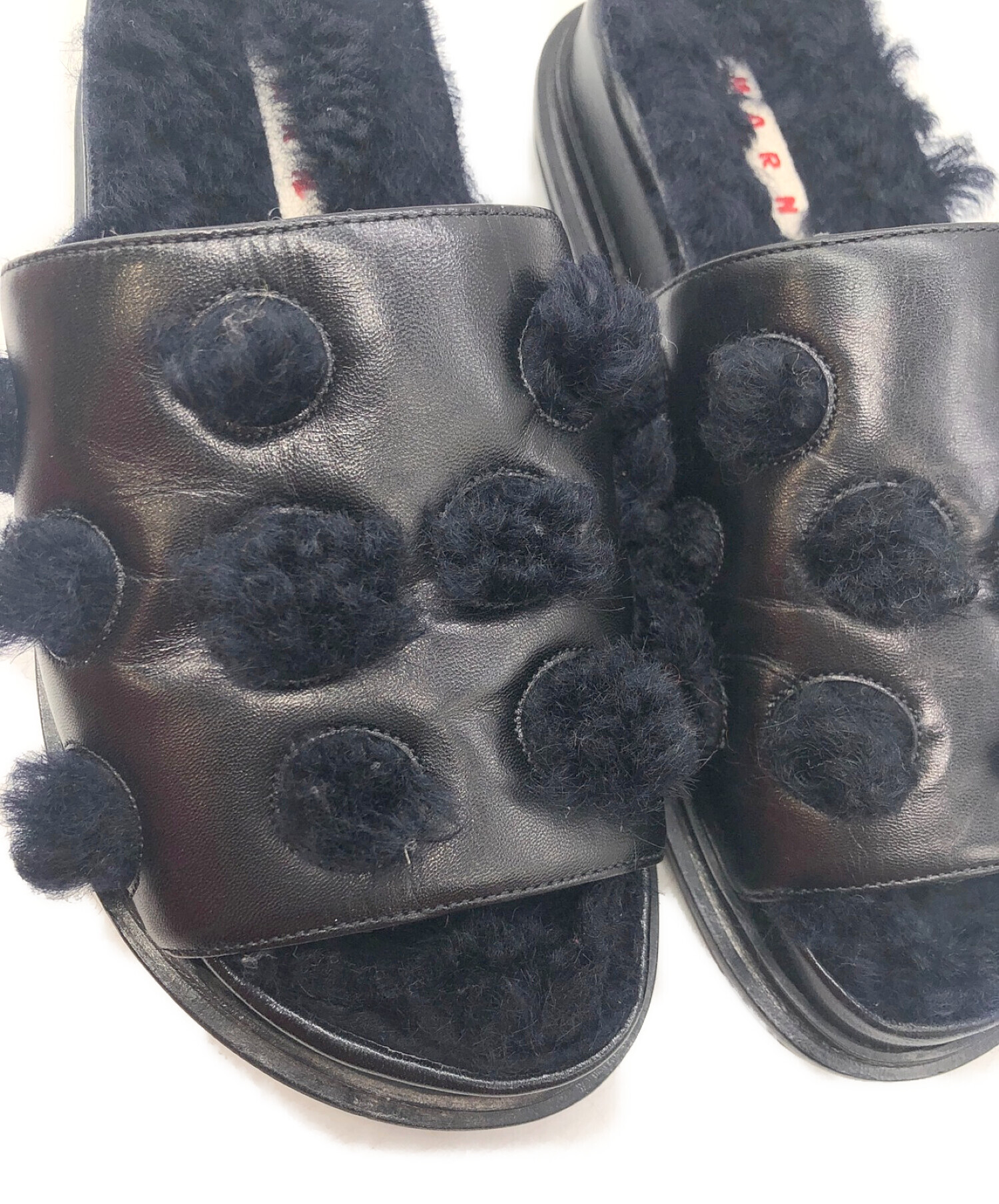 Marni ファー サンダル サイズ35.5 サンダル