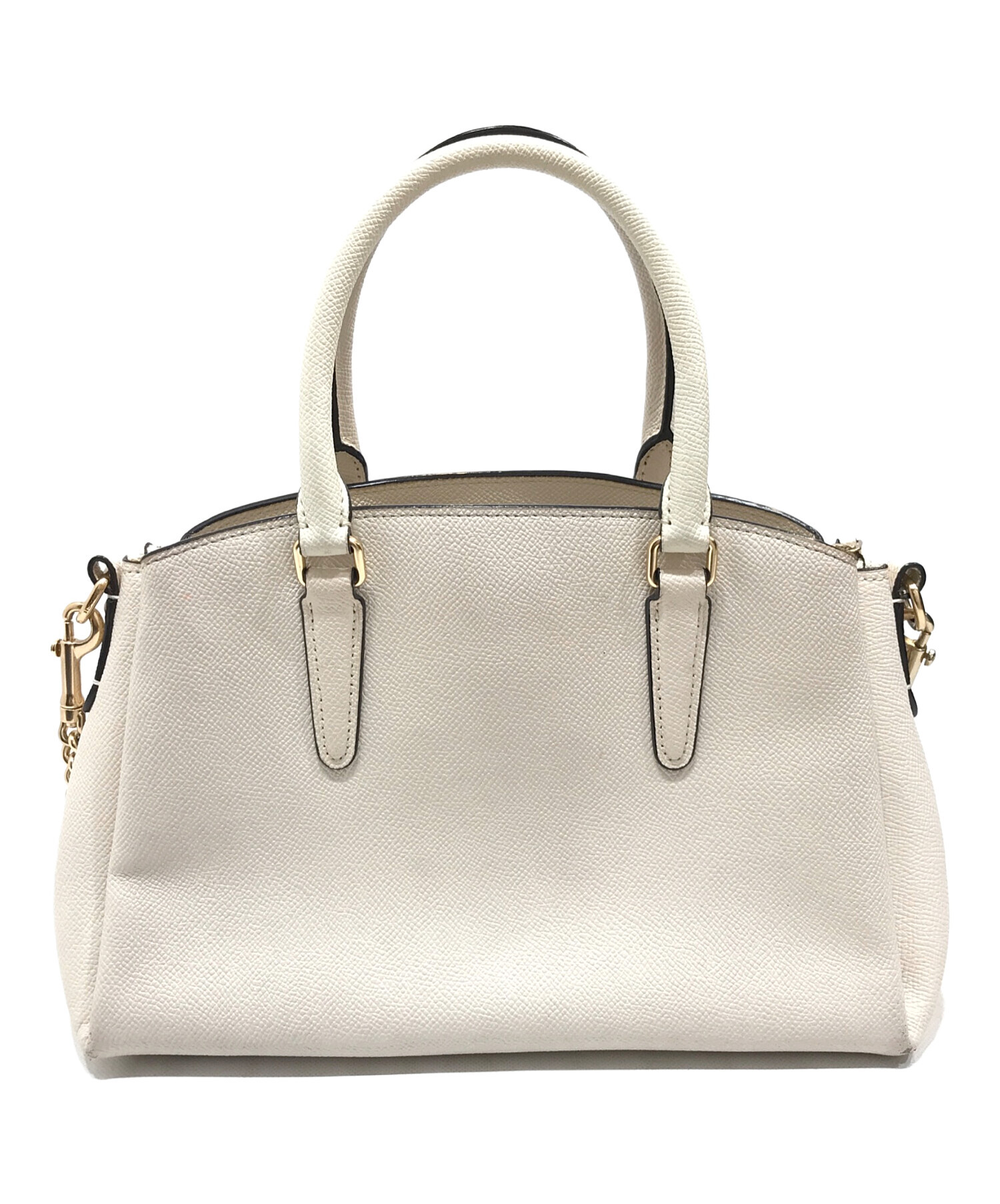 新品）COACH コーチ ホワイト ショルダーバッグ 馬車柄｜ファッション 
