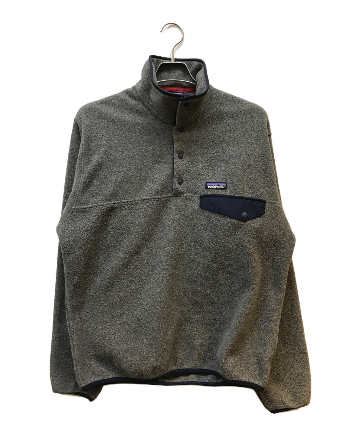 パタゴニア スナップt シンチラ グレー フリース Sサイズ patagonia 
