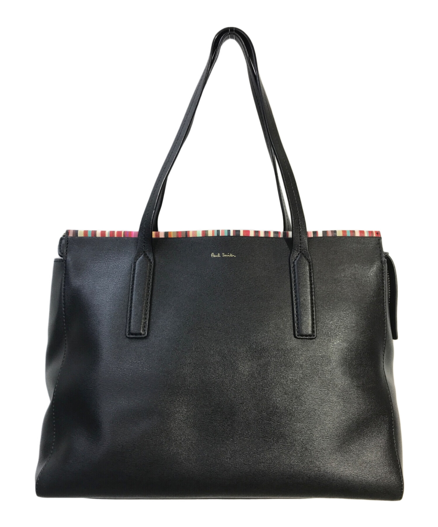 Paul Smith ブラック トートバッグ ポールスミス Paul Smith バッグ （ブラック） -ファッション通販