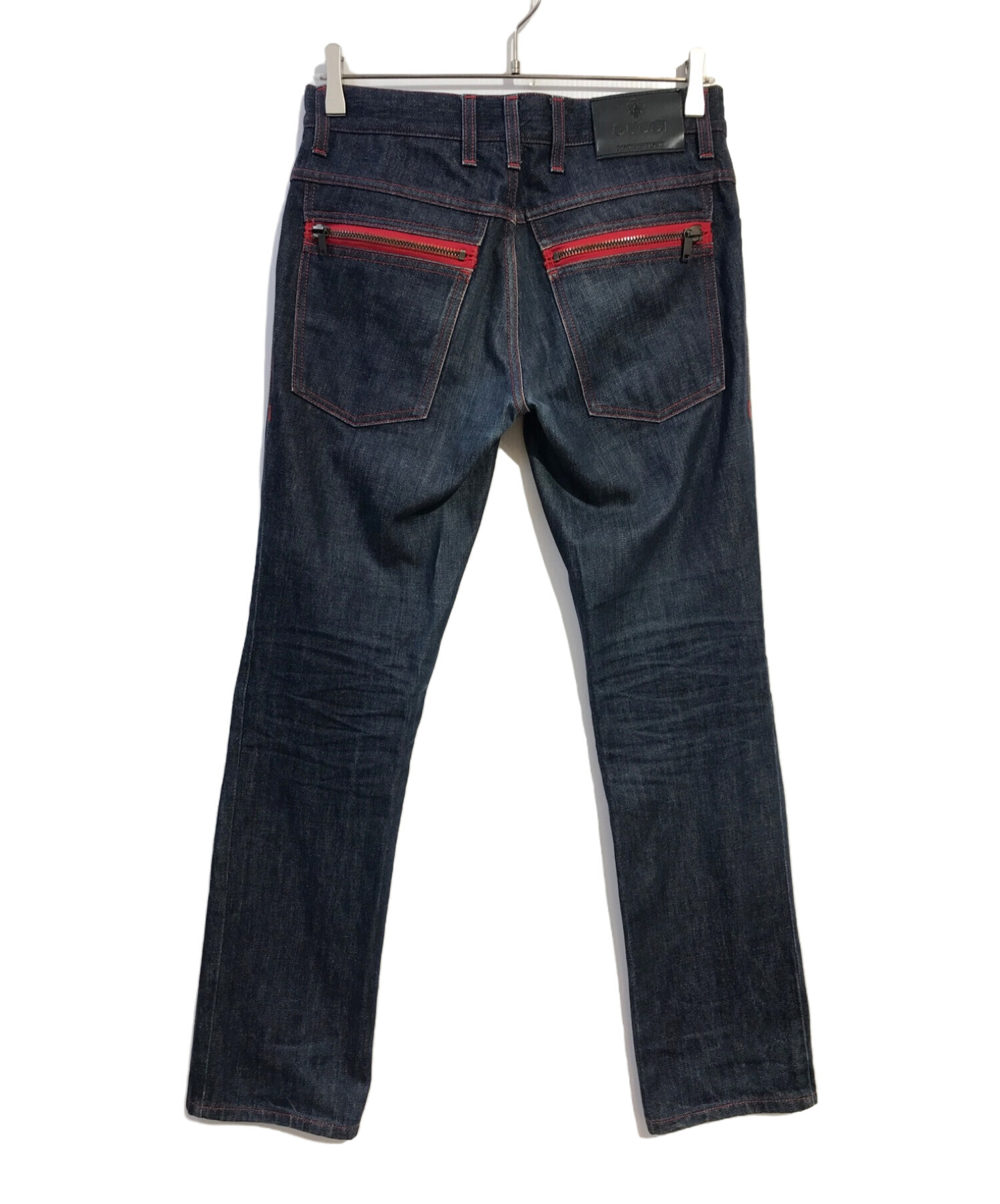 中古・古着通販】GUCCI (グッチ) デニムパンツ インディゴ サイズ:44  