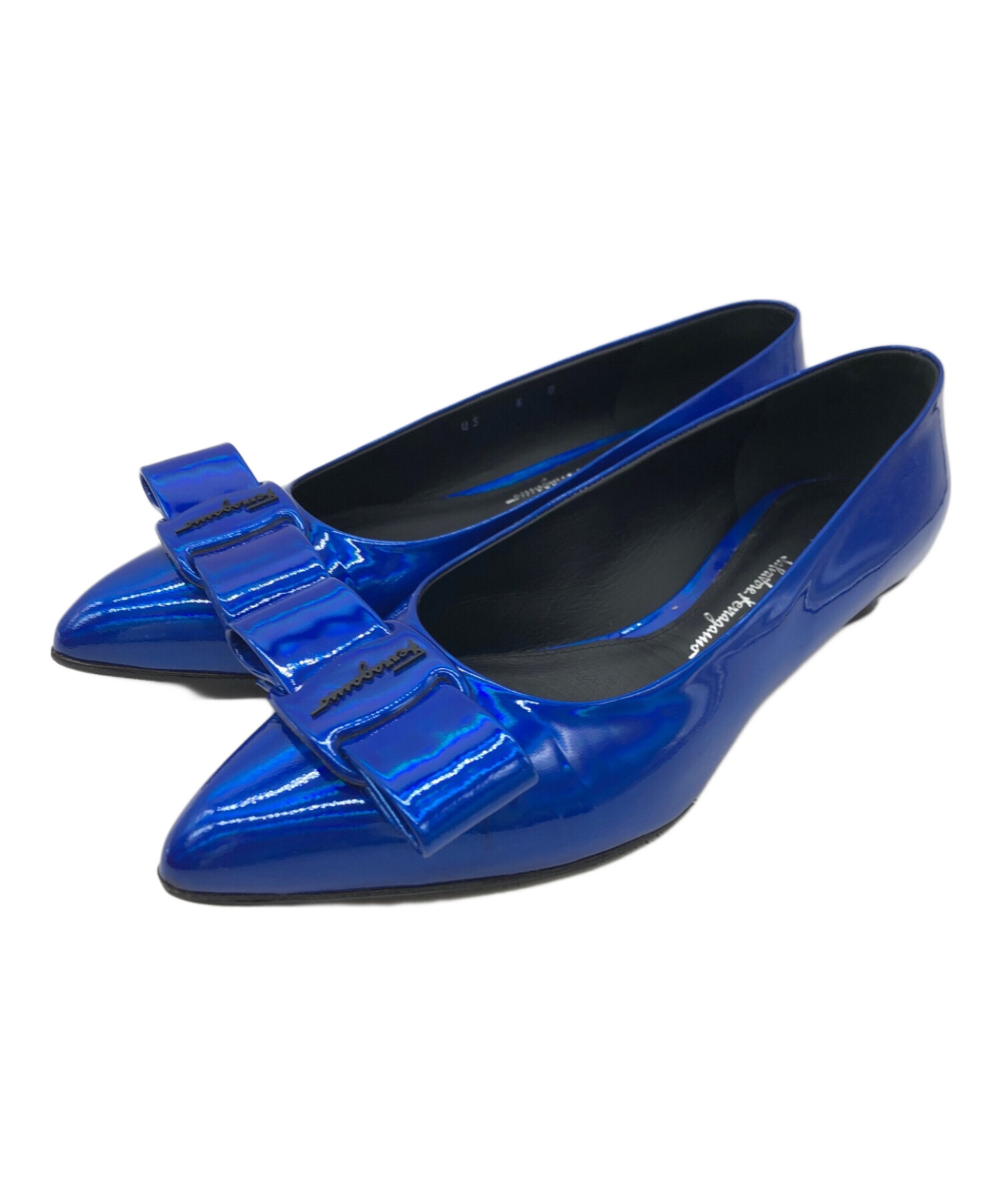 Salvatore Ferragamo フェラガモ VIVA パンプス ブルー