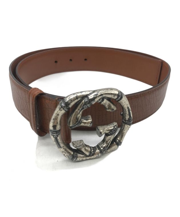 Gucci表参道店購入！Gucciggバンブーバックルベルト Gucci表参道店購入！Gucciggバンブーバックルベルト