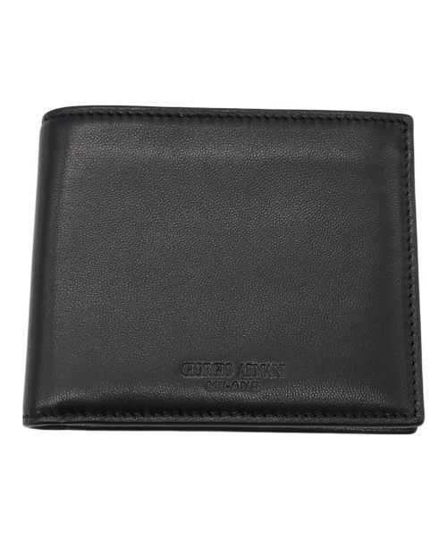 未使用品 現行 GIORGIO ARMANI アルマーニ 財布 クロコ型押し 【公式通販】