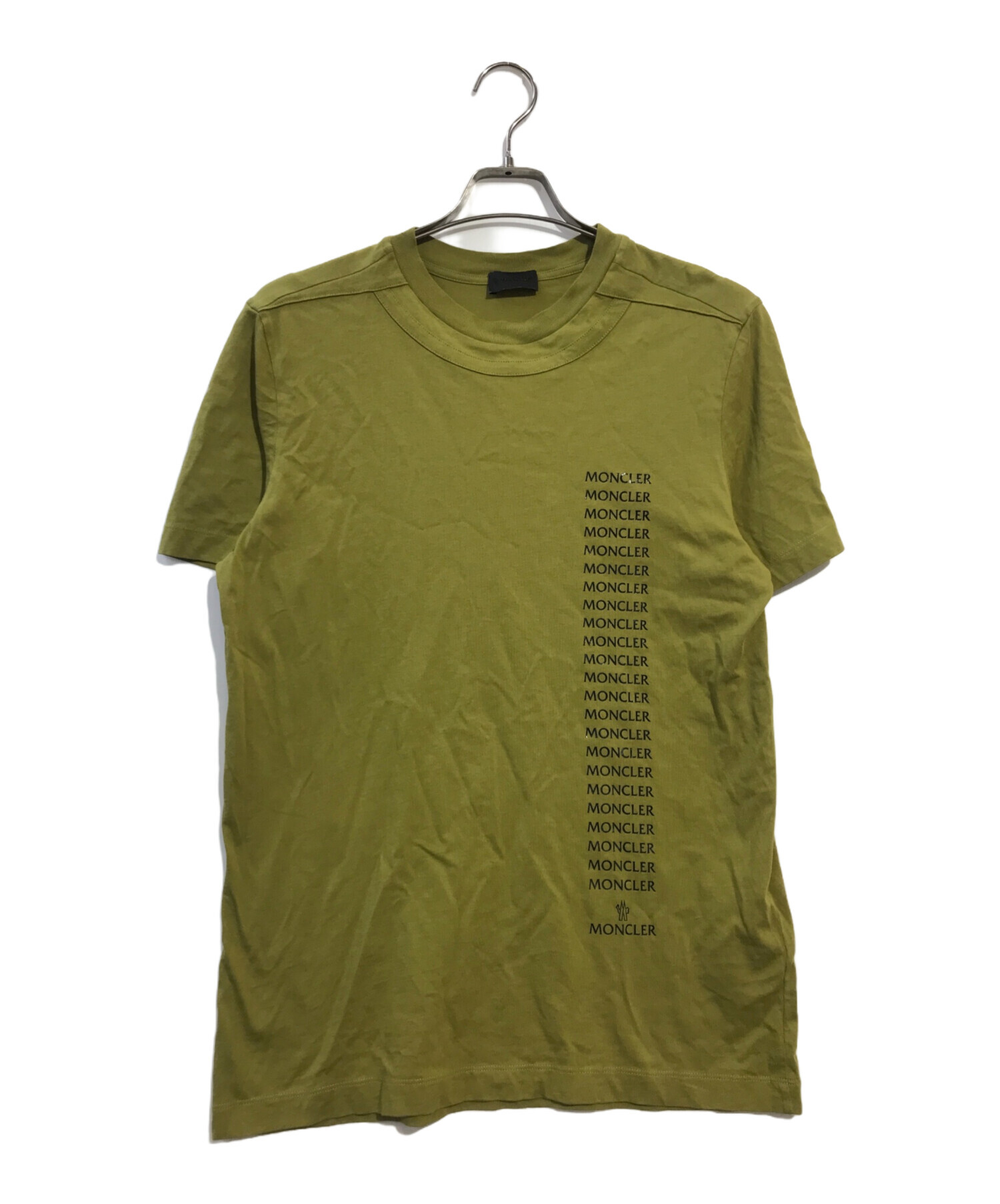 中古・古着通販】MONCLER (モンクレール) ワッペン付きロゴTシャツ  