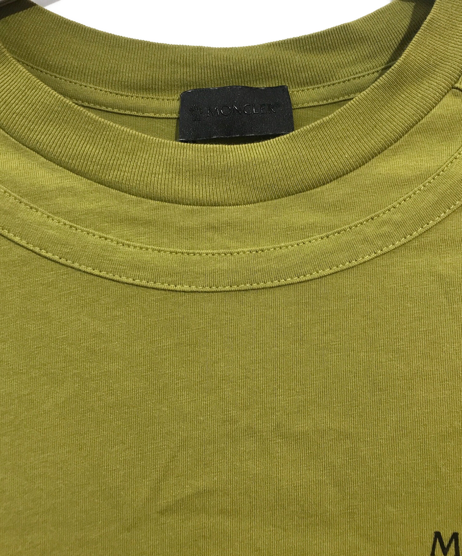 中古・古着通販】MONCLER (モンクレール) ワッペン付きロゴTシャツ  