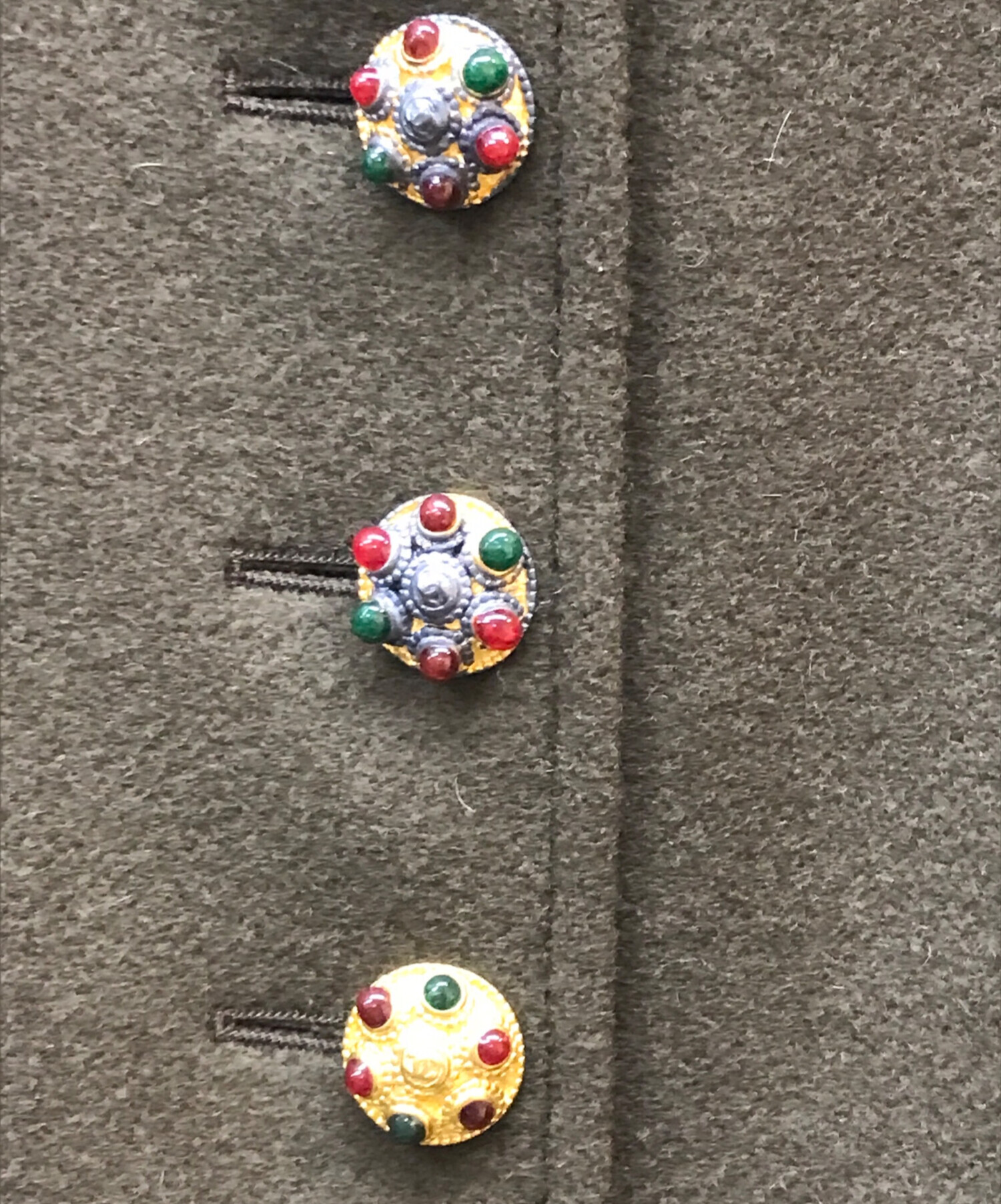 中古・古着通販】CHANEL (シャネル) ヴィンテージグリポアボタン 