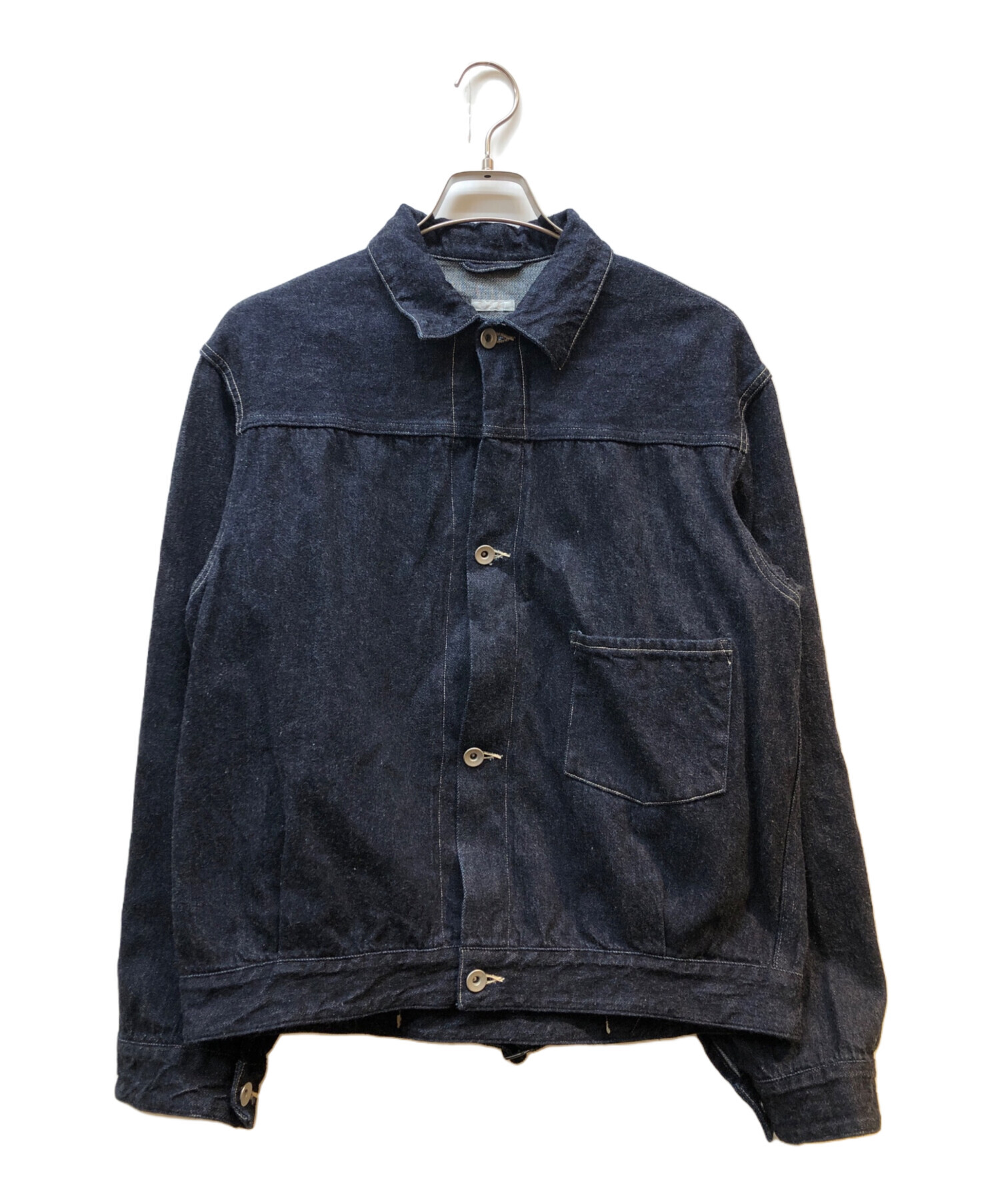 中古・古着通販】COMOLI (コモリ) DENIM JACKET ブルー サイズ:2 