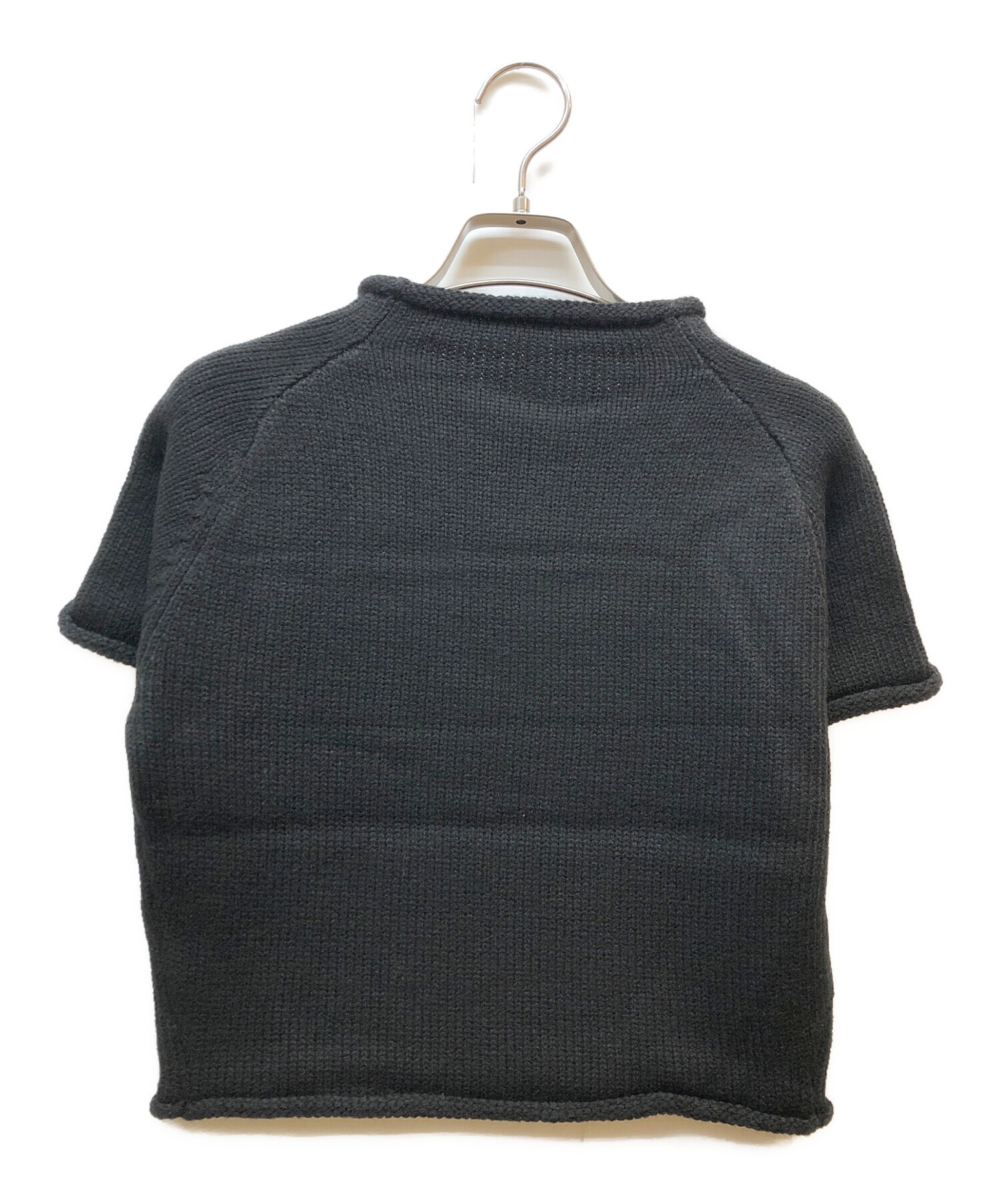 sheller シェリエ カットオフハーフスリーブセーター｜レディース