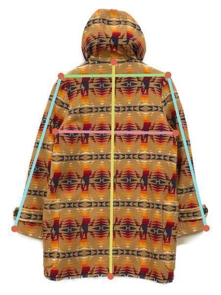美品 HYSTERIC GLAMOUR × かぎる PENDLETON ダッフルコート