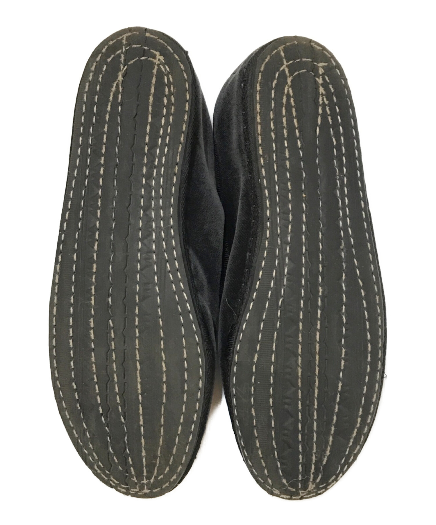 drogheria Crivellini (ドロゲリアクリベリーニ) カンフーシューズ ブラック サイズ:35(22.0～22.5)