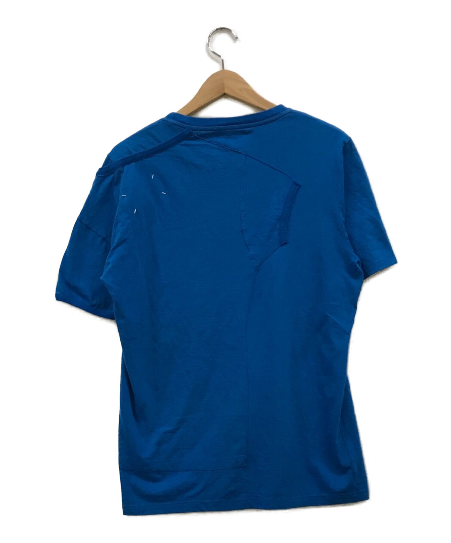 Maison Martin Margiela (メゾンマルタンマルジェラ) ドッキングTシャツ ブルー サイズ:44