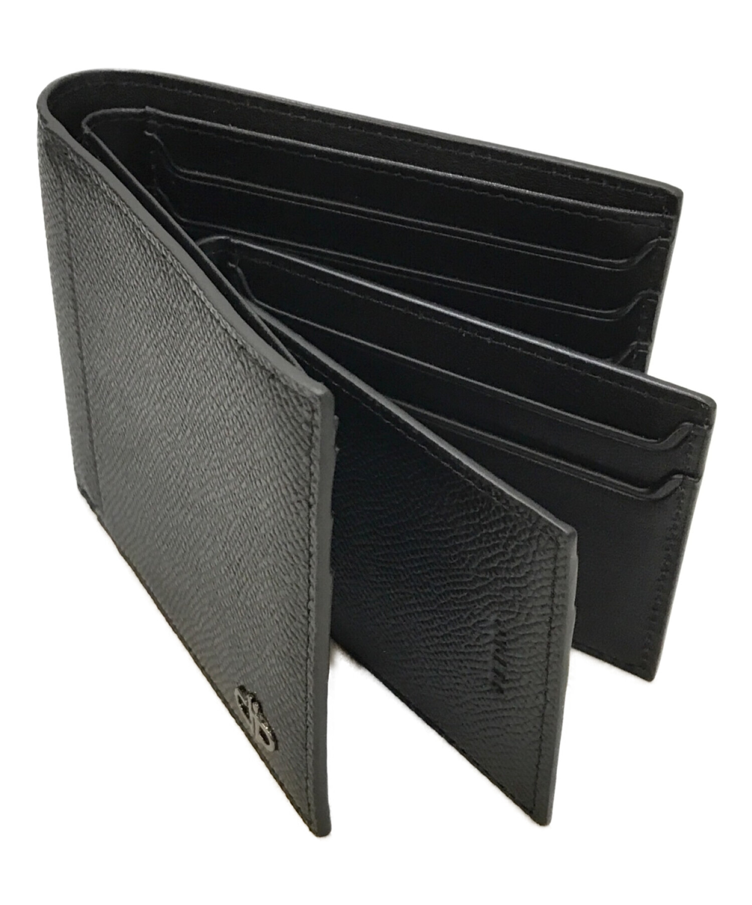 PEDRO (ペドロ) Icon Leather Bi-Fold Wallet with Insert ブラック サイズ:下記参照