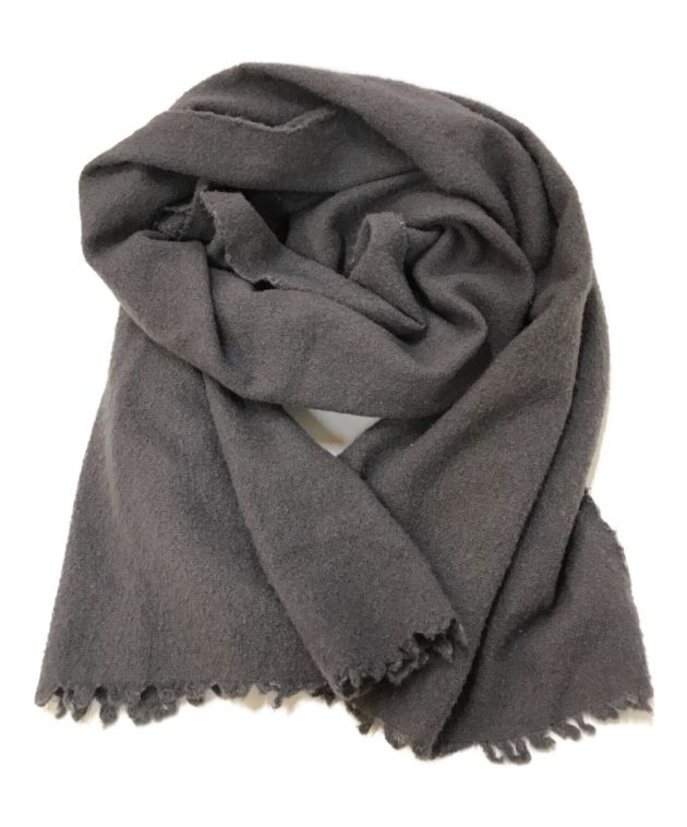 美品✨ファリエロサルティ マイクロモダール カシミヤ混　大判ストール　イタリア製 ファリエロ・サルティ モダールカシミアストール Pigi ブラック