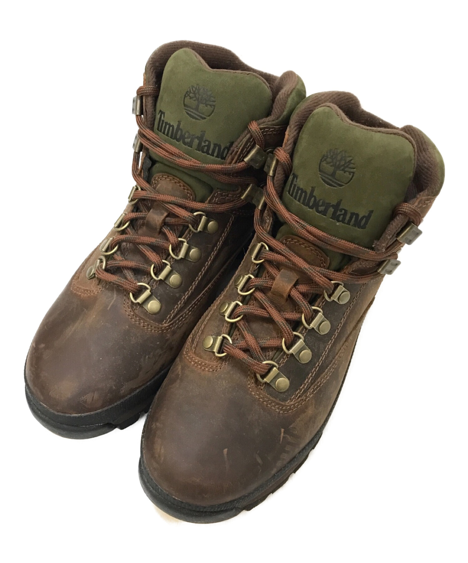 Timberland (ティンバーランド) Euro Hiker Leather ブラウン サイズ:26