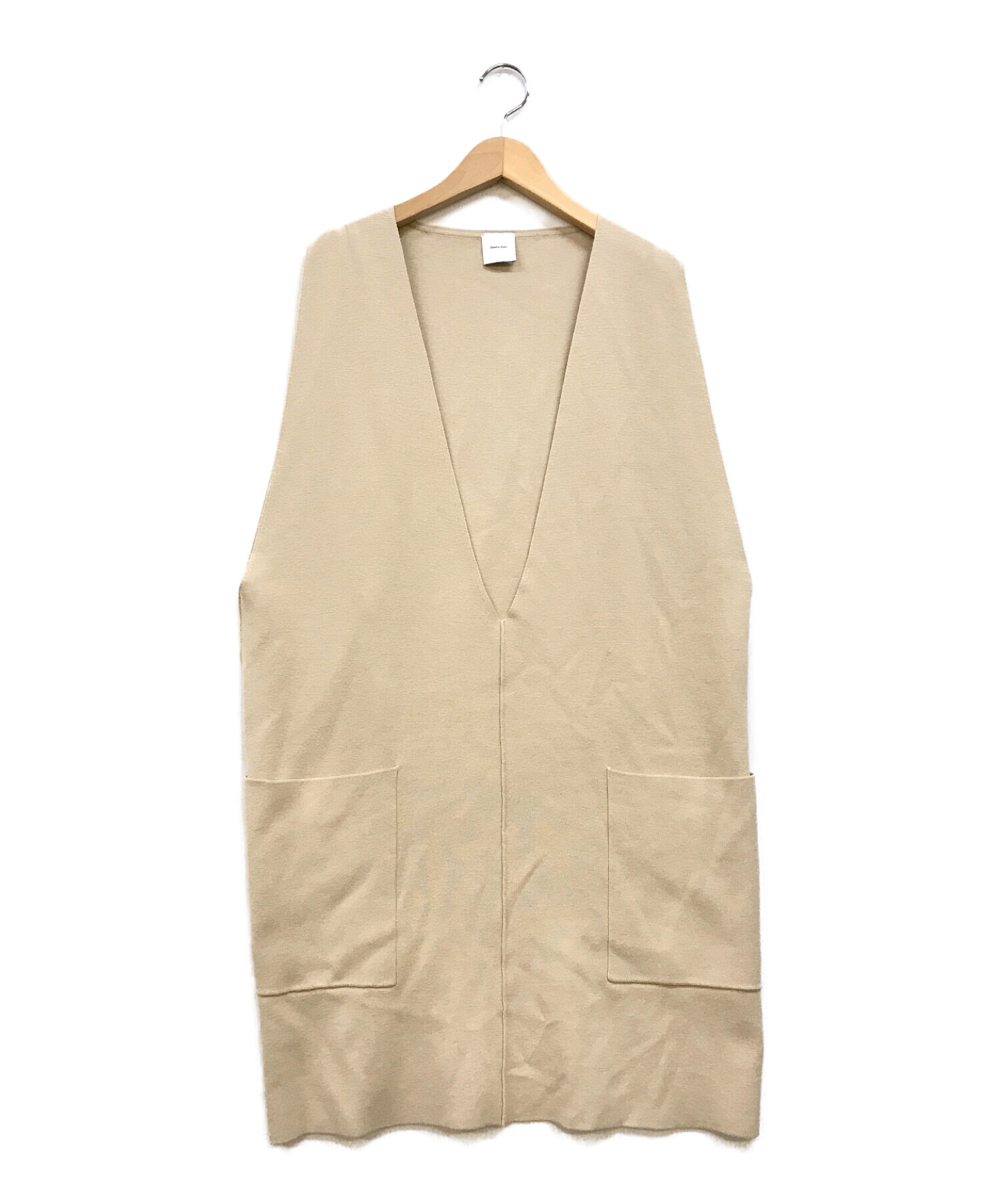 Spick and Span ニットベスト　ベージュ