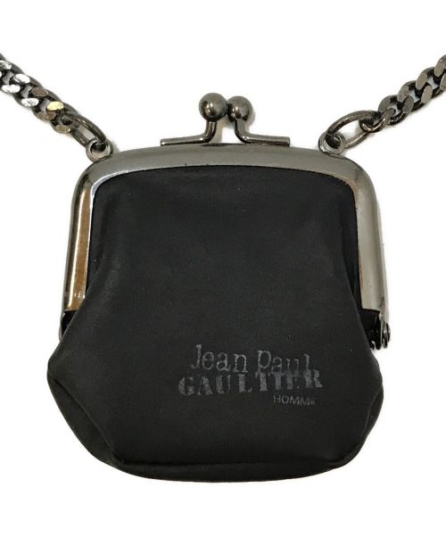 極美品☆】ジャンポールゴルチェオム ぶれる がま口 チェーンコイン 
