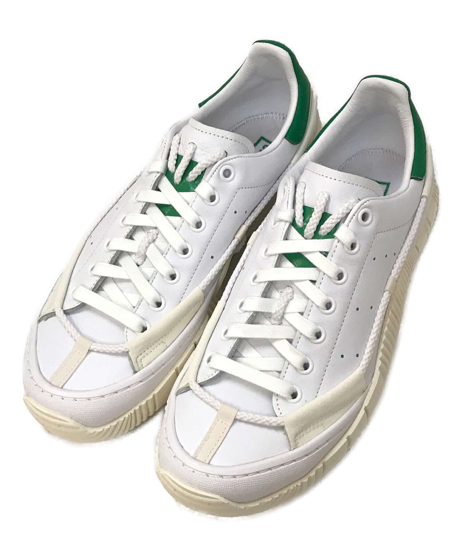 adidas (アディダス) CRAIG GREEN (クレイグ グリーン) SCUBA STAN ホワイト×グリーン サイズ:28㎝