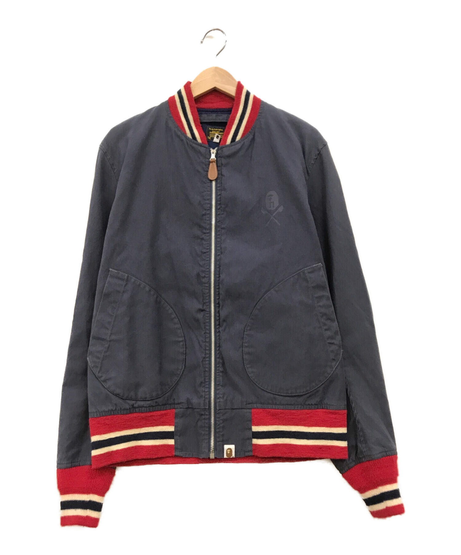 中古・古着通販】A BATHING APE (アベイシングエイプ) ジップアップ  