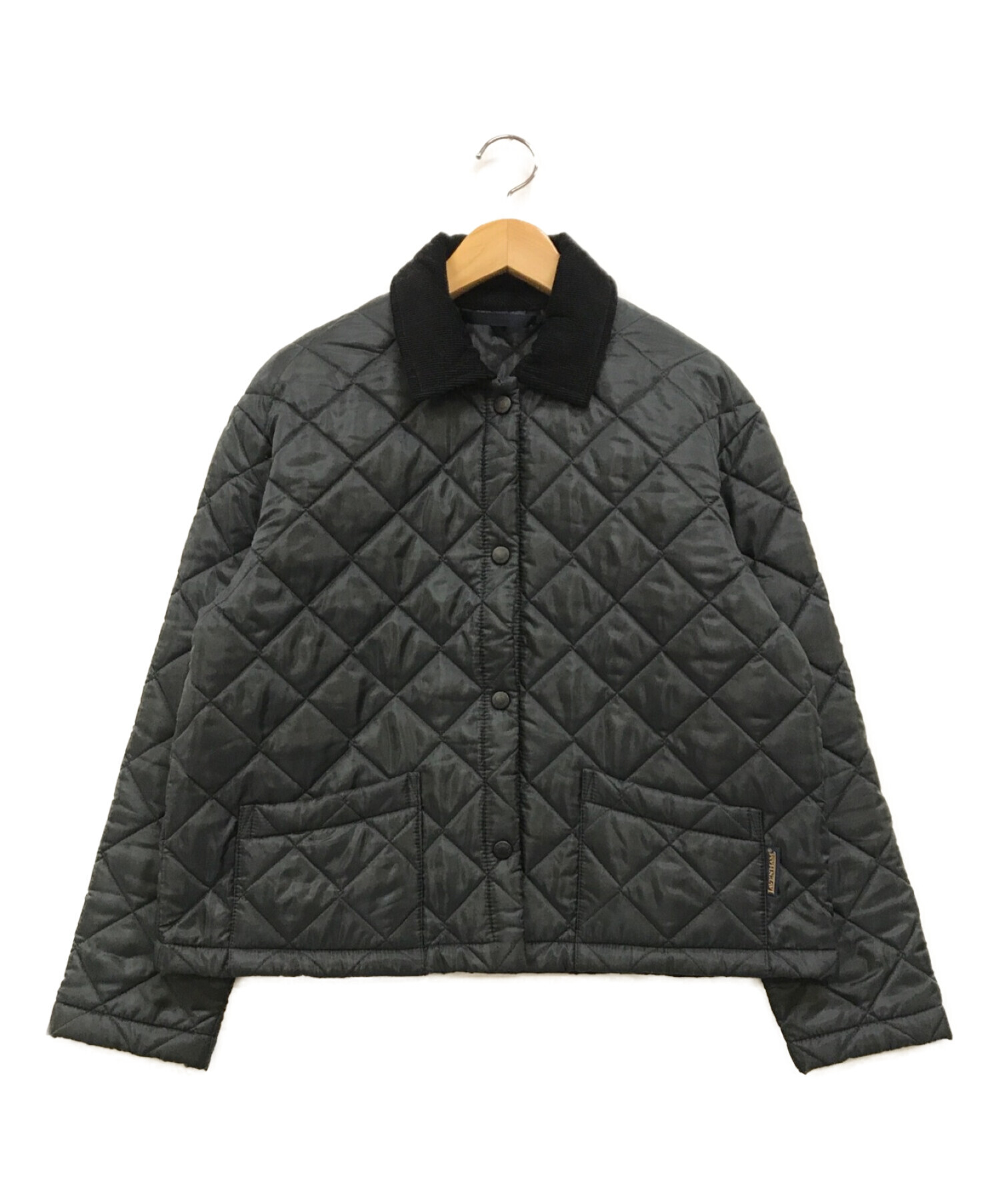 LAVENHAM (ラベンハム) キルティングジャケット ブラック サイズ:38