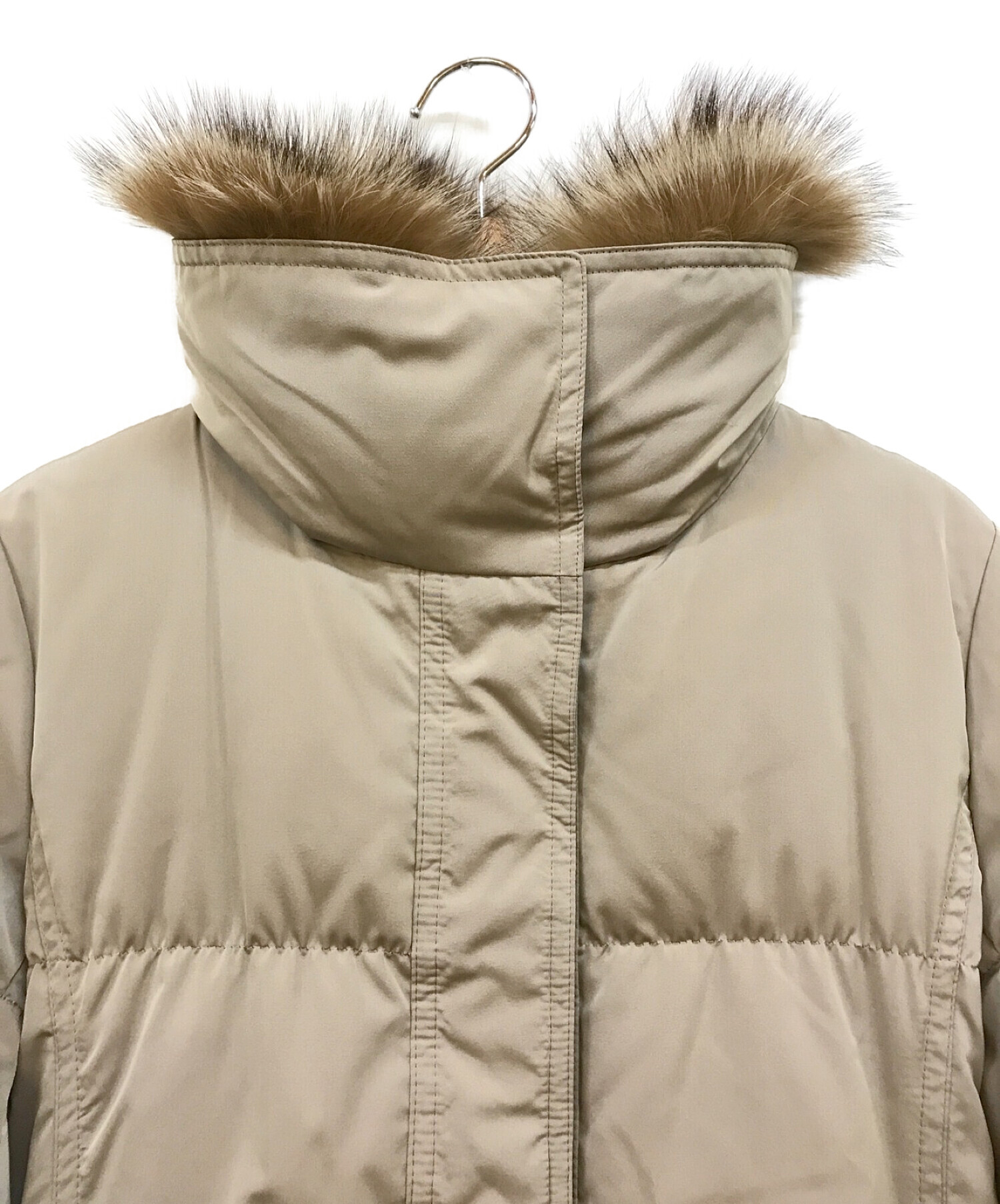 バーバリー　ダウンコート　クリーム バーバリー ダウンコート クリーム BURBERRYダウンコート