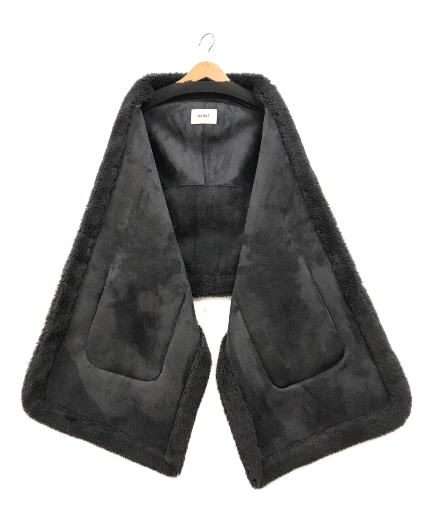新品 HAUNT BOA COAT ハウント ボアコート グレー HAUNT（ハウント