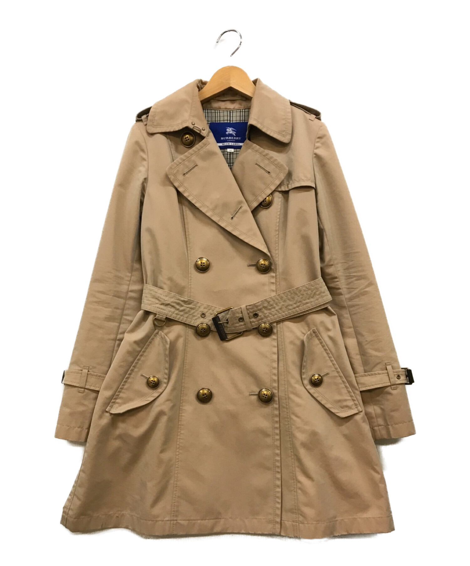 中古・古着通販】BURBERRY BLUE LABEL (バーバリーブルーレーベル) 金  