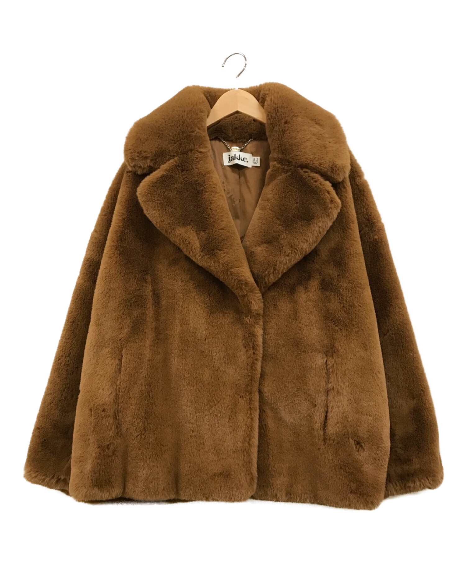 Jakke ジャッキー RITA エコファージャケット ブラウン