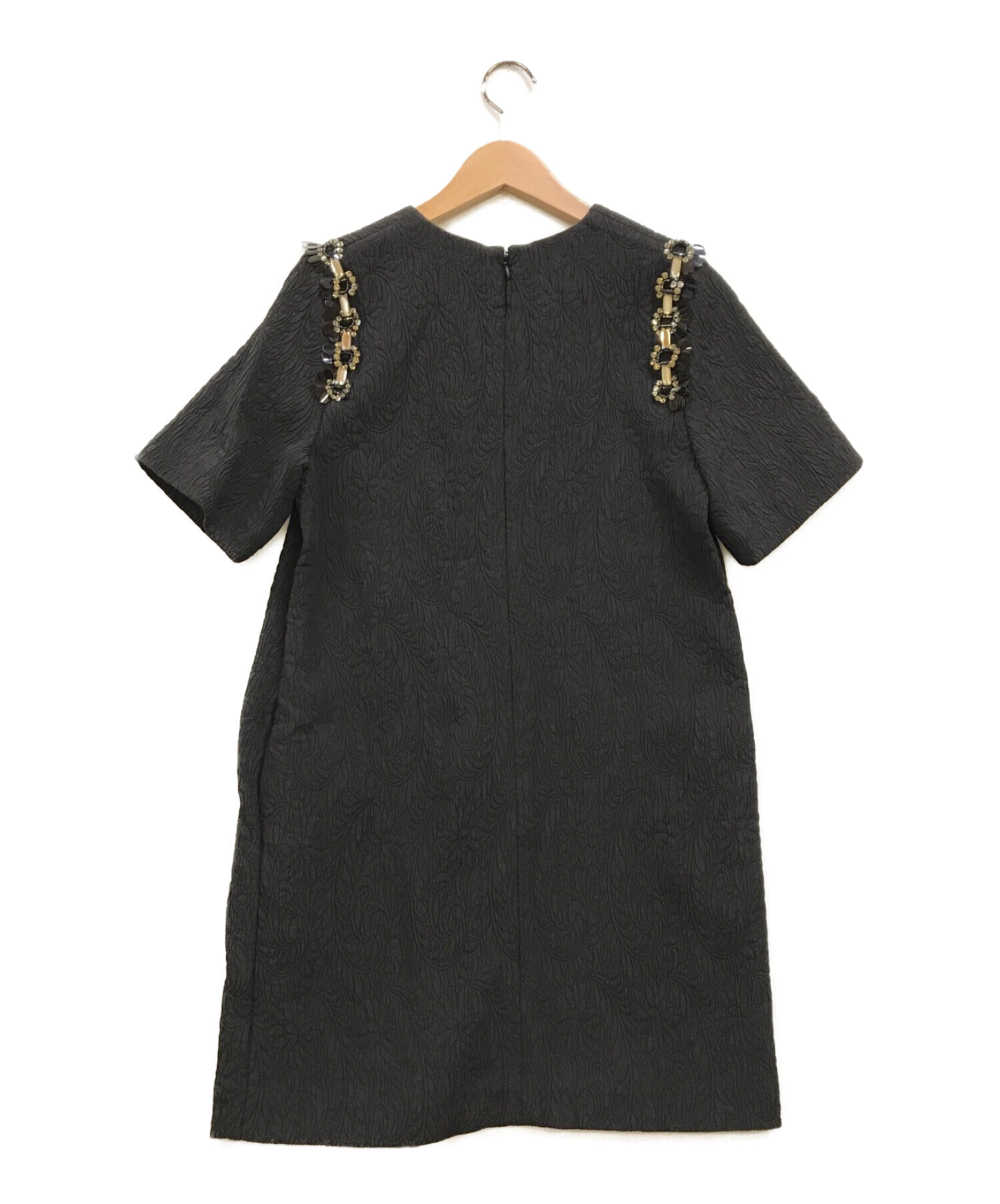 中古・古着通販】MSGM (エムエスジーエム) ビジュー付きジャガード  