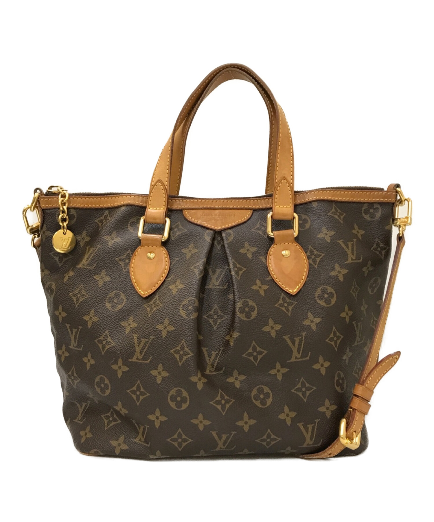 中古・古着通販】LOUIS VUITTON (ルイ ヴィトン) パレルモPM ブラウン 