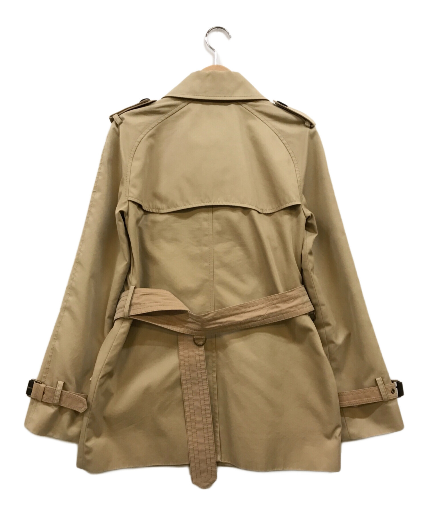 中古・古着通販】COACH (コーチ) ソリッド ショートトレンチコート  