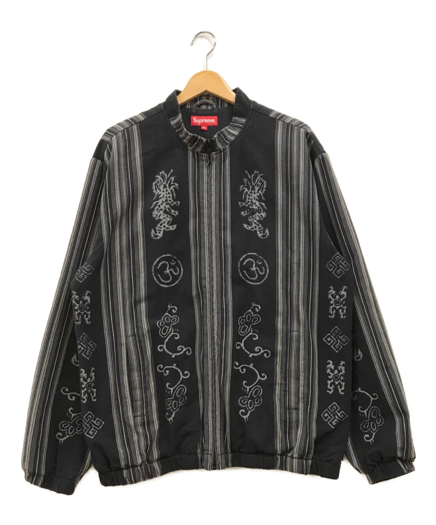 supreme Woven Striped Batik Jacket