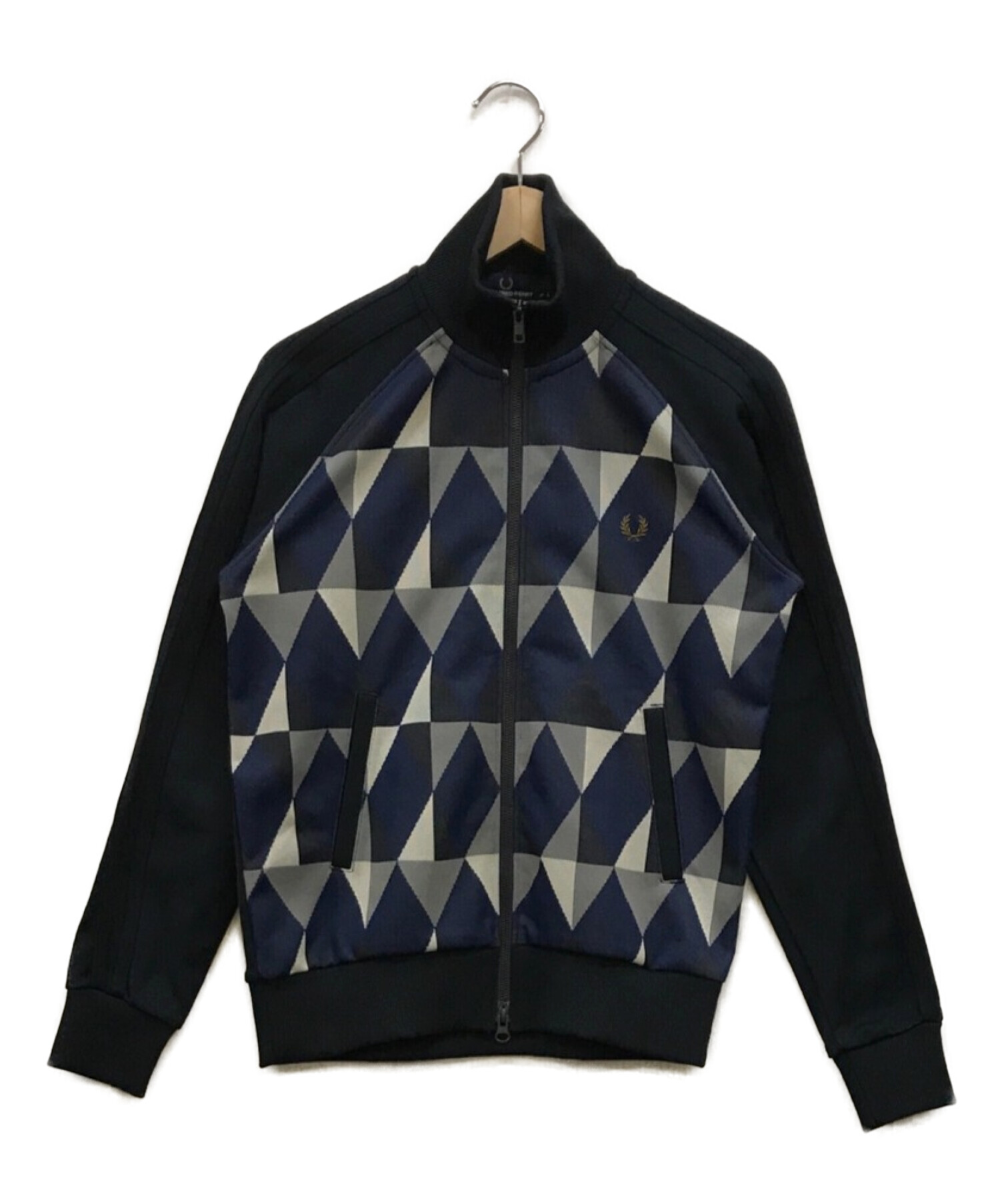 FRED PERRY トラックジャケット S ネイビー