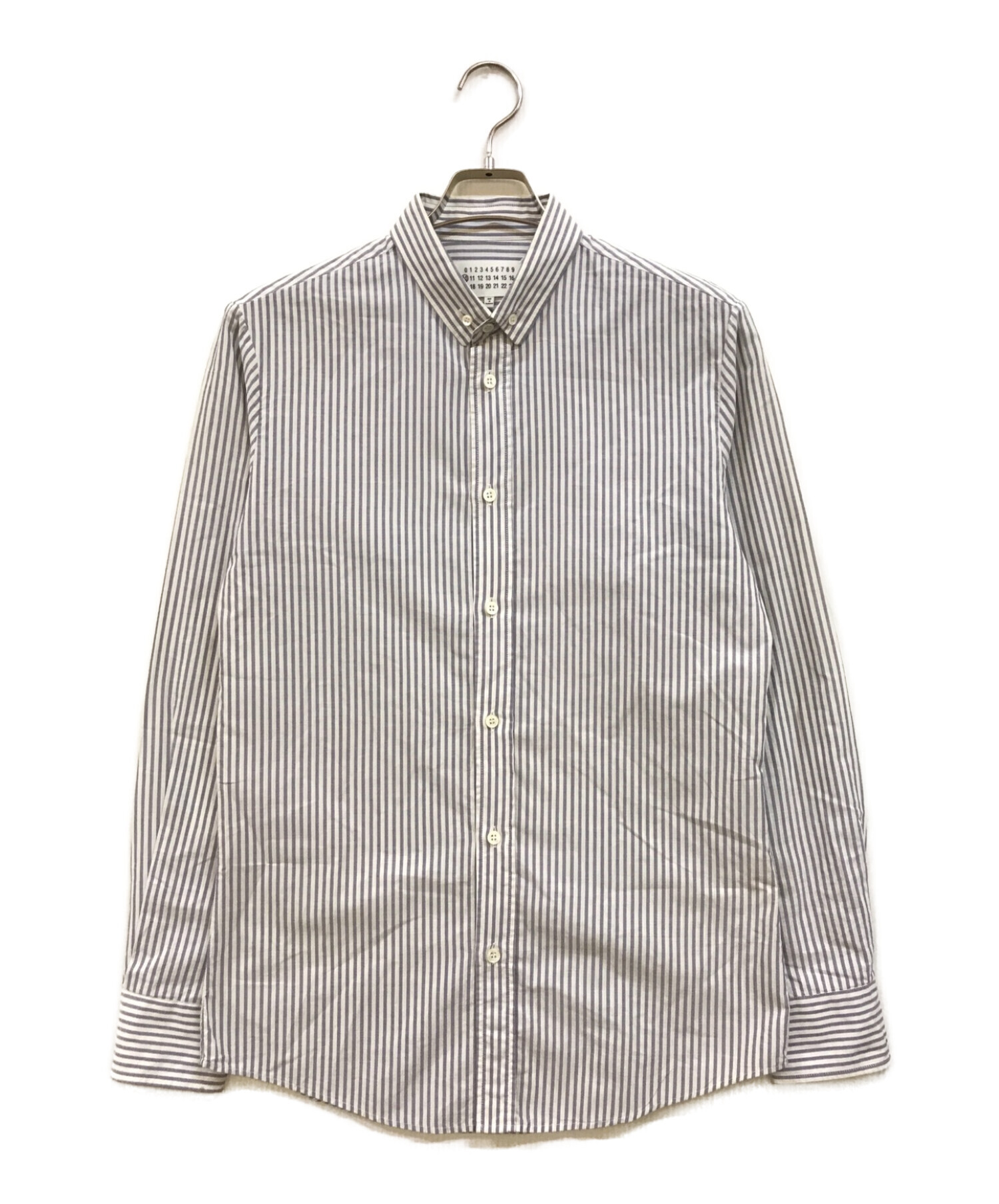 メゾンマルタンマルジェラ ストライプ シャツ 46 MM6 Maison Margiela