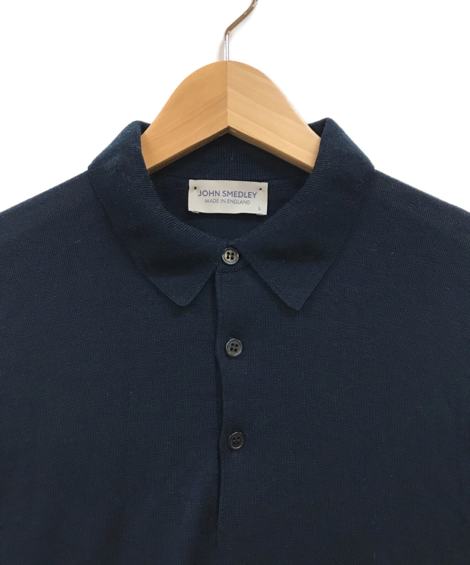 中古・古着通販】JOHN SMEDLEY (ジョンスメドレー) メリウノウールポロ 