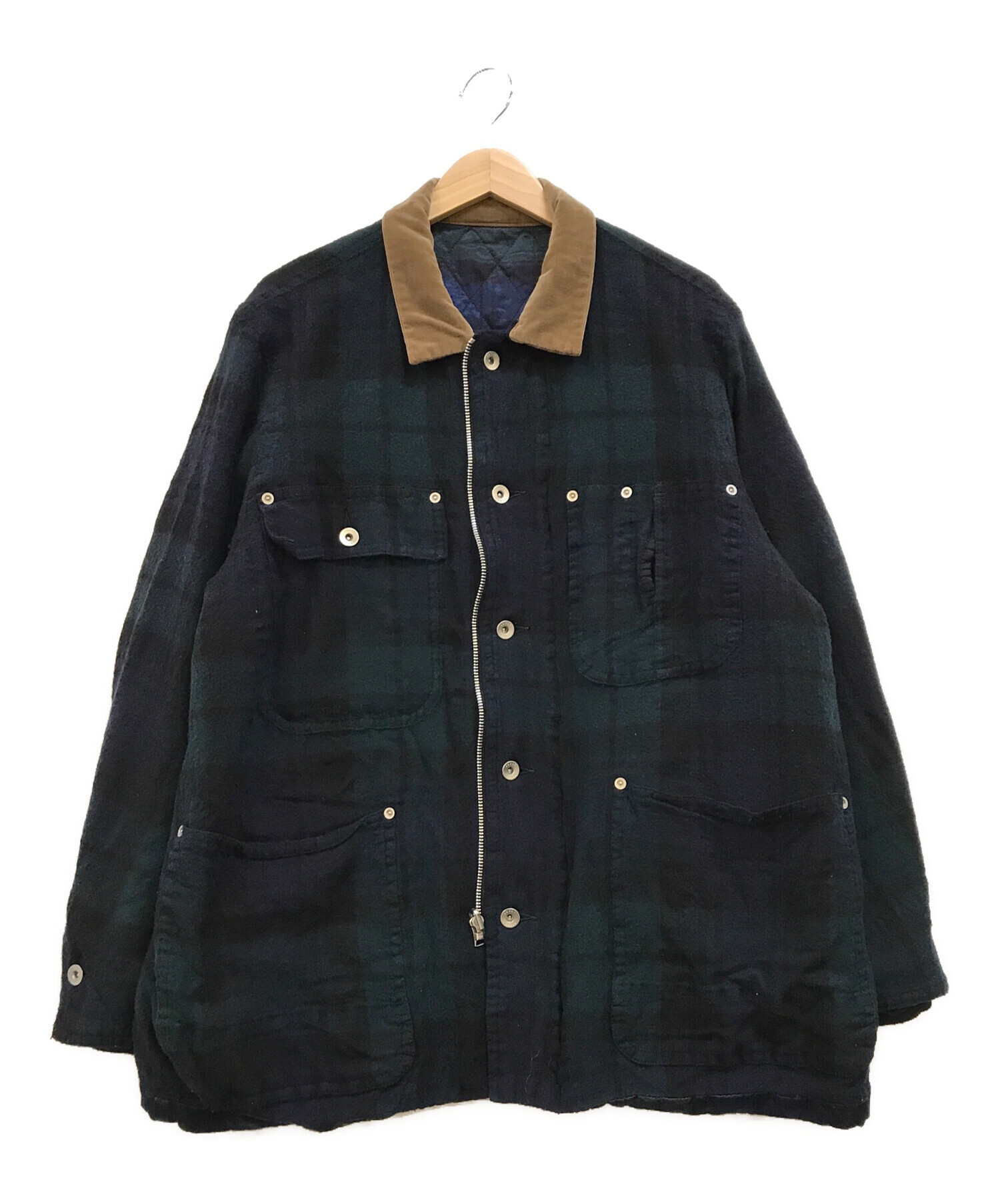 中古・古着通販】sacai (サカイ) リバーシブルチェックジャケット 