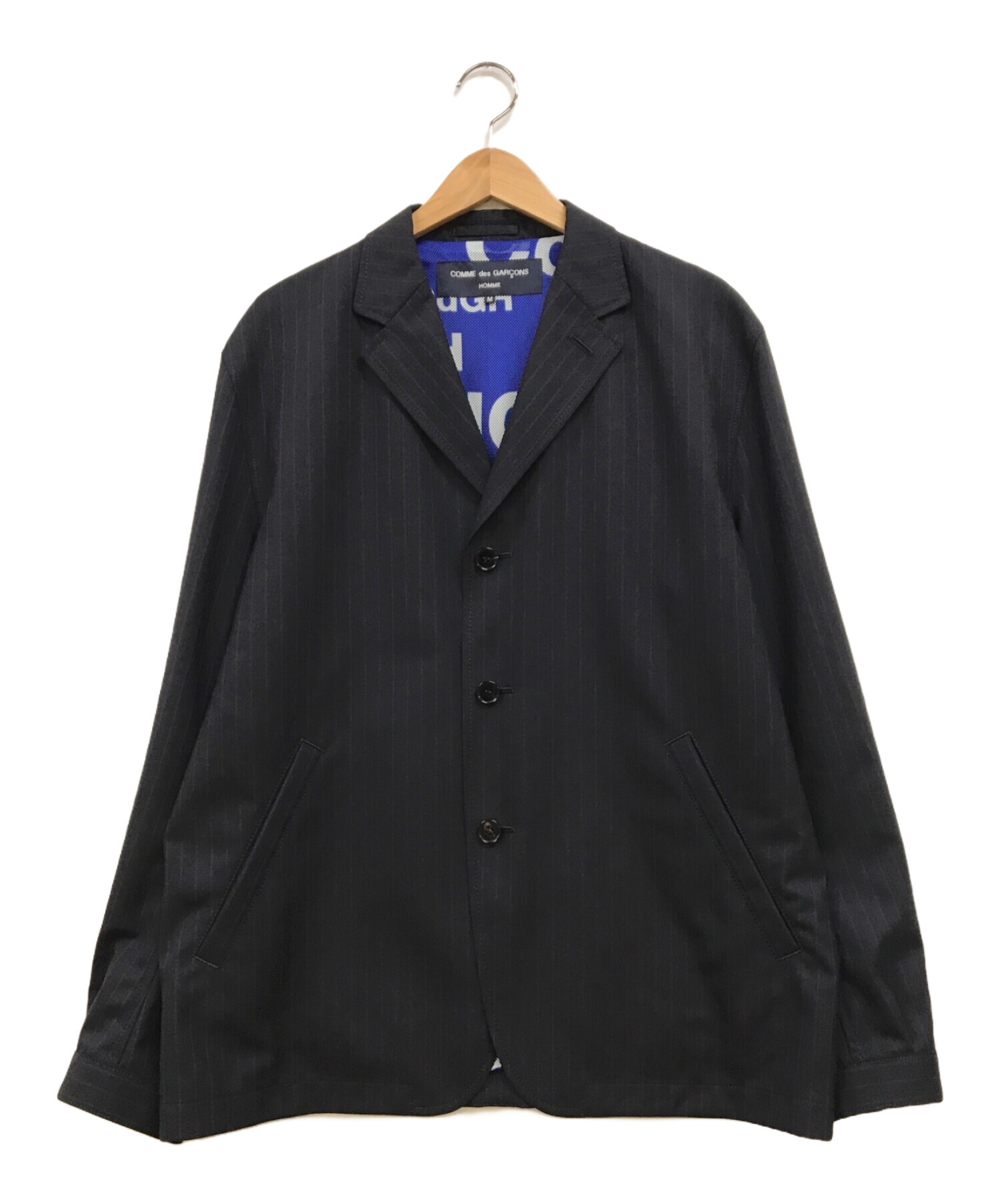 COMME des GARCONS HOMME ストライプ3Bジャケット M