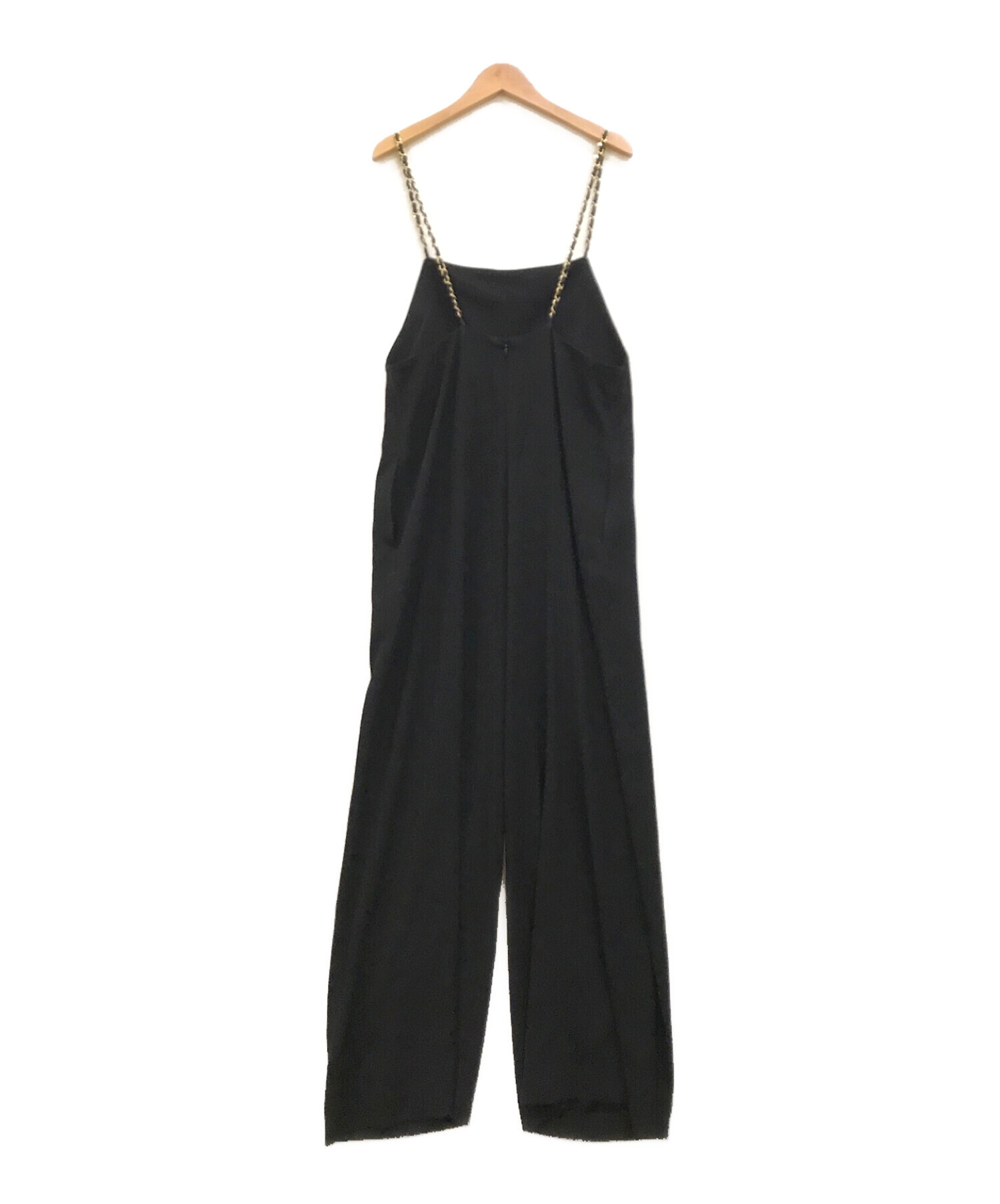 ドゥーズィエムクラス　チェーンジャンプスーツ　黒　38 ドゥーズィエムクラス チェーンジャンプスーツ 黒 38