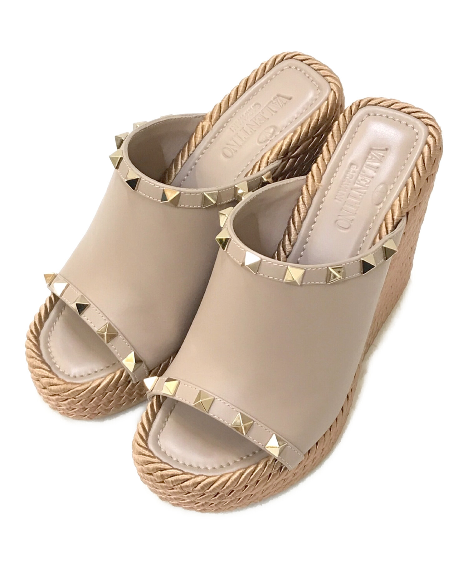 ヴァレンティノガラヴァーニ ウエッジソール サンダル Size：EU35 