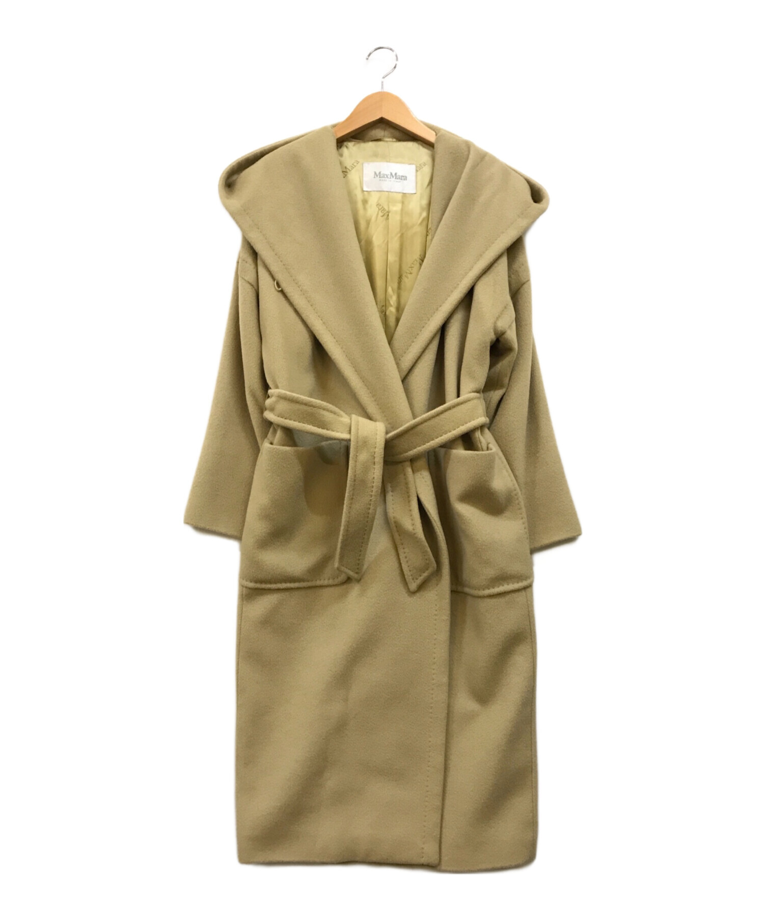 ◇マックスマーラ◇美品◇Domani掲載◇ラパンファー付キャメル