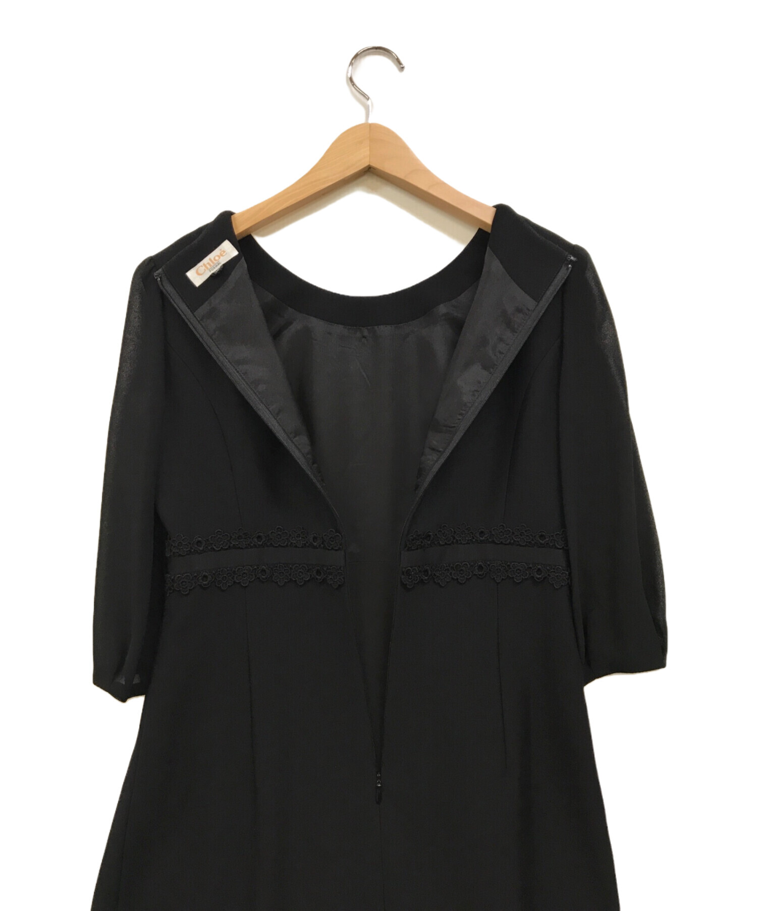 中古・古着通販】Chloe (クロエ) フォーマルセットアップ ブラック 