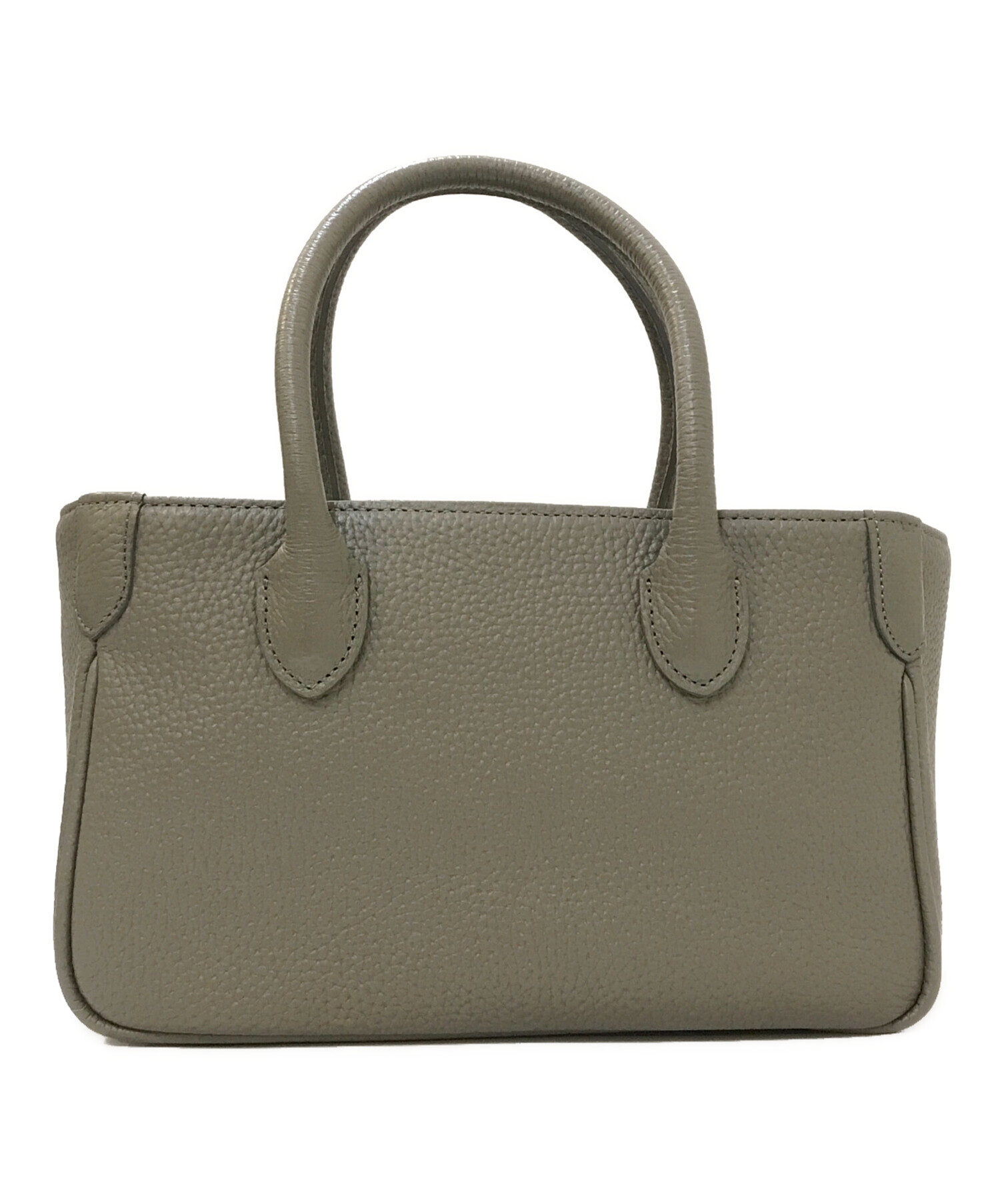 A.D.M.J. グレー ベージュハンドバッグ A.D.M.J（エーディーエムジェイ） ハンドバッグ - ベージュ レディース