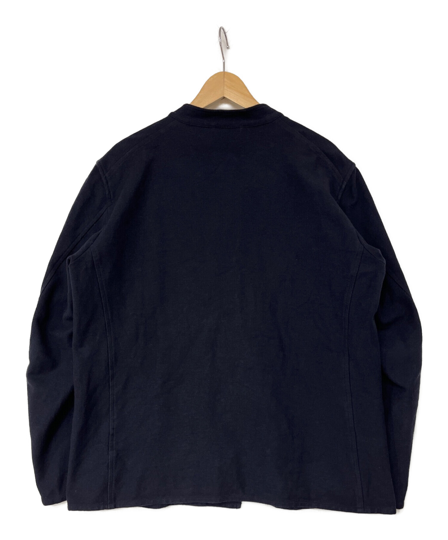 COMOLI (コモリ) インレイツイルスタンドカラージャケット ネイビー サイズ:2