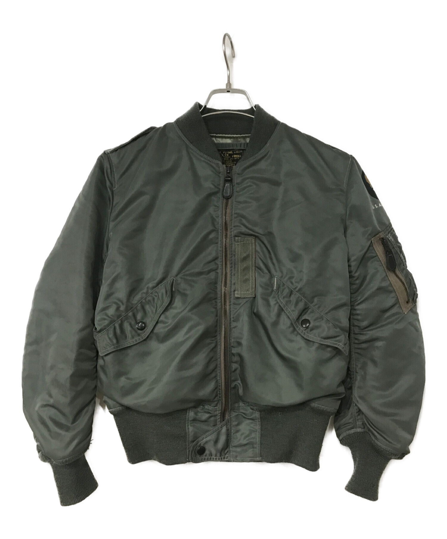 The REAL McCOY'S リアルマッコイズ MA-1フライトジャケット黒 TYPE MA