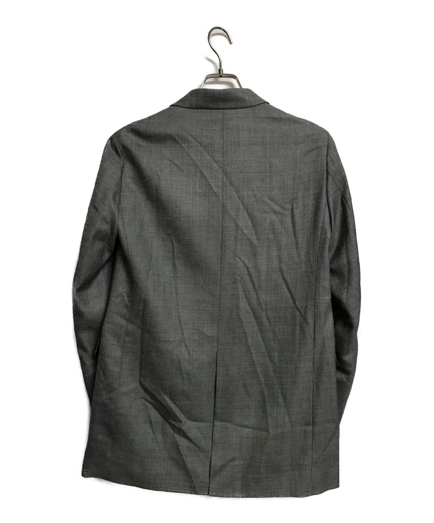 Noble (ノーブル) ロングテーラードジャケット グレー サイズ:38