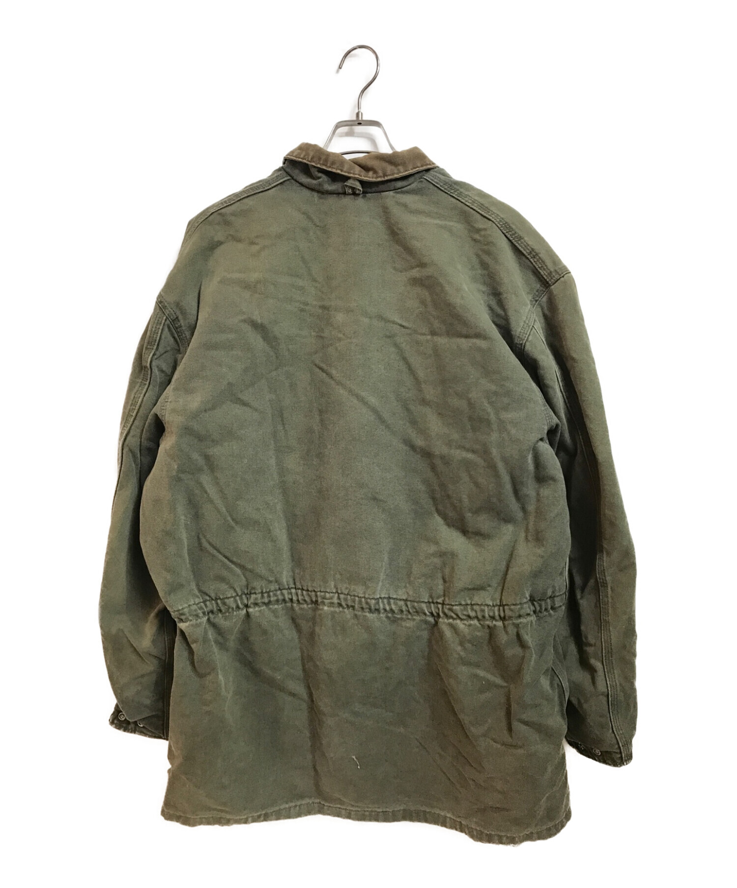 中古・古着通販】CarHartt (カーハート) ダックカバーオール オリーブ  