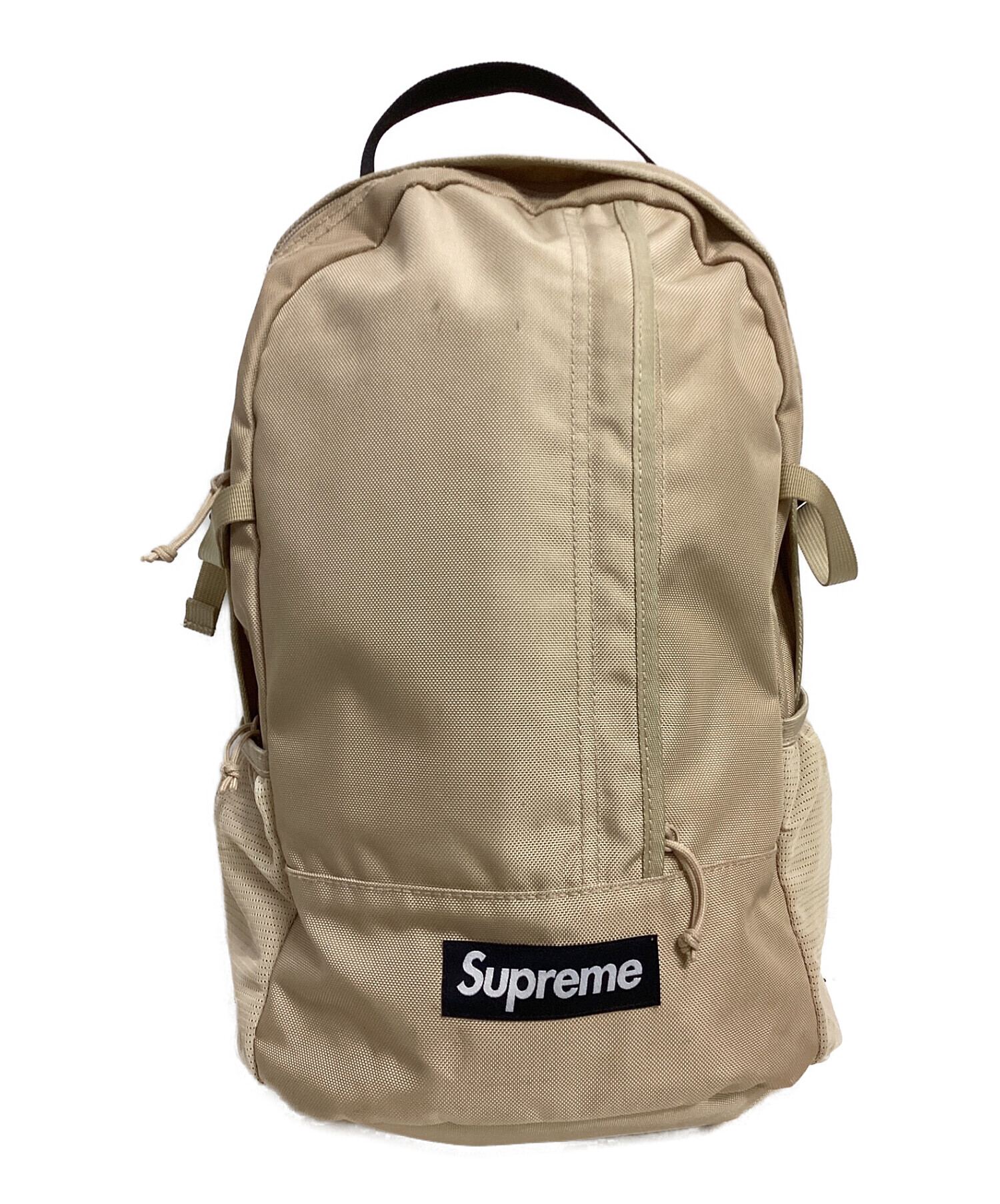 supreme backpack ベージュ - バッグパック/リュック