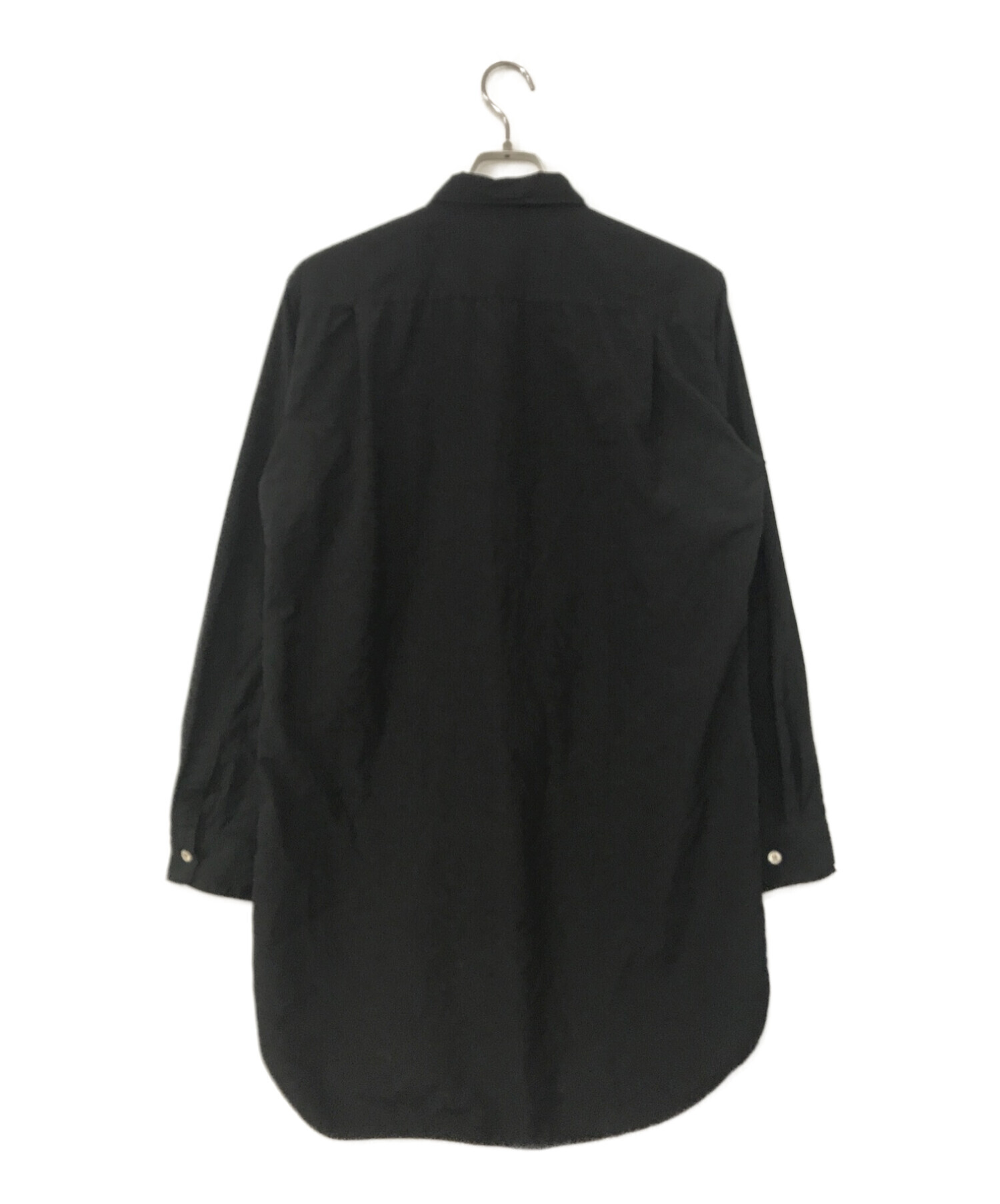 COMME des GARCONS HOMME PLUS (コムデギャルソンオムプリュス) 長袖シャツ ブラック サイズ:S